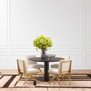 Cream Bouclé Dining Chair Fico