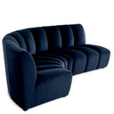 Channel Stitched Corner Sofa Lando