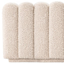 Square Channel Stitched Stool Bente
