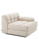 Cream Bouclé Modular Sofa Dean