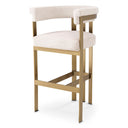 Curved-Back Bar Stool Clubhouse