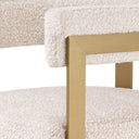 Curved-Back Bar Stool Clubhouse