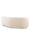 Boucle Curved Sofa Blaine