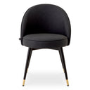 Curved Back Dining Chair Set (2) Cooper