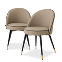 Curved Back Dining Chair Set (2) Cooper