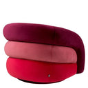 Curved Swivel Armchair Novelle