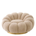 Flower Design Swivel Chair Mello