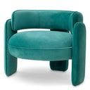 Velvet Modern Accent Chair Chaplin