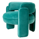 Velvet Modern Accent Chair Chaplin
