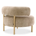 Curved Modern Lounge Chair Thompson