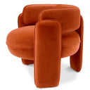 Velvet Modern Accent Chair Chaplin