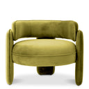 Velvet Modern Accent Chair Chaplin