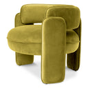 Velvet Modern Accent Chair Chaplin