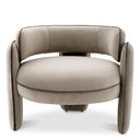 Velvet Modern Accent Chair Chaplin