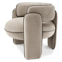 Velvet Modern Accent Chair Chaplin