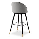 Piped Modern Bar Stools (2) Cooper