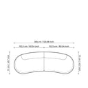 Curved Modern Sofa S Bjorn