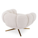 Off-White Swivel Chair Sunset