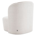 Off White Accent Chair Barrier