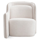 Off White Accent Chair Barrier