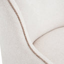 Off White Accent Chair Barrier