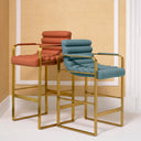 Padded Modern Bar Stool Olsen