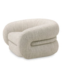 Light Gray Swivel Chair Cosenza