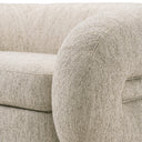 Light Gray Swivel Chair Cosenza