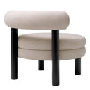 Sand Modern Lounge Chair Zoey