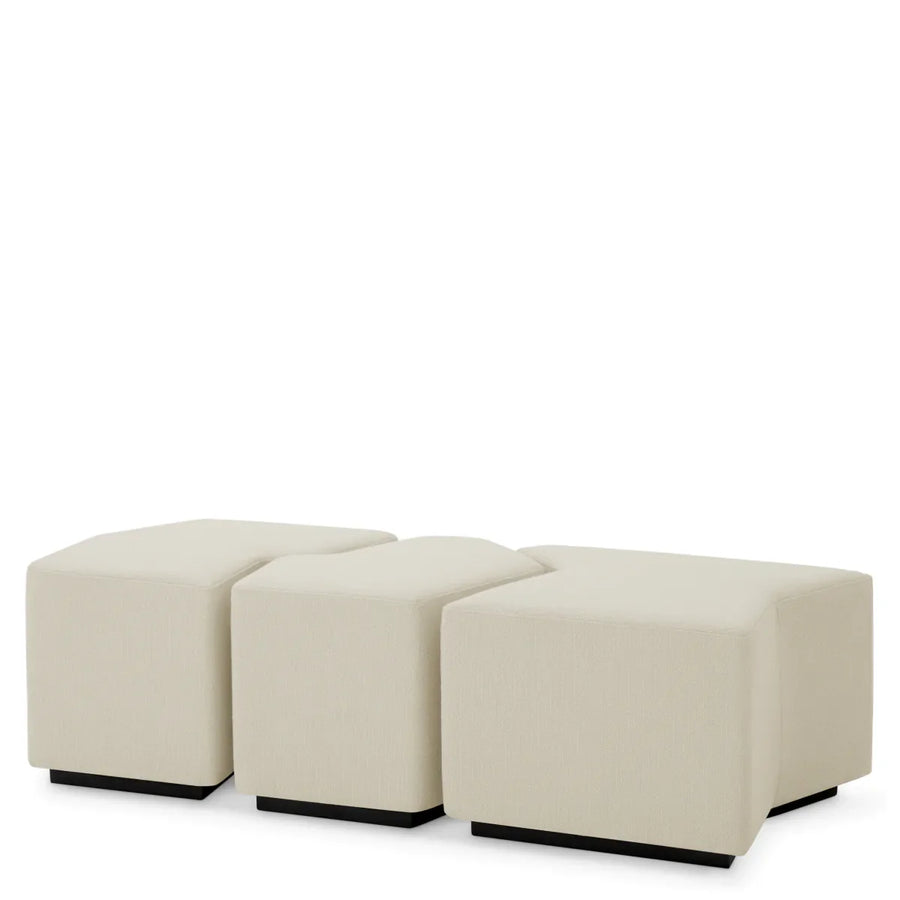 Rêve Cream Stools (3) Filbert