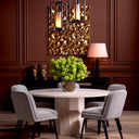 Gray Upholstered Dining Chair Lucia