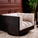 Sand Barrel Swivel Chair Davide