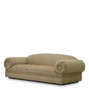 Beige Jacquard Sofa Louison