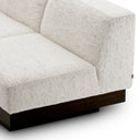 Off-White Upholstered Sofa Bastion