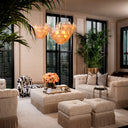 Boucle Tufted Fringe Stool Dorantes