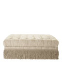 Boucle Tufted Fringe Ottoman Dorantes