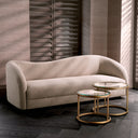 Greige Curved Sofa Divisadero