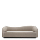 Greige Curved Sofa Divisadero