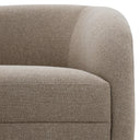 Greige Curved Sofa Divisadero