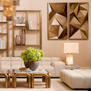 Grid-Tufted Modular Sofa Hunter