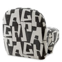 Upholstered Black Accent Chair Lugo