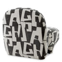 Upholstered Black Accent Chair Lugo