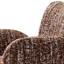 Red Boucle Accent Chair Merida