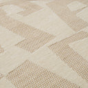 Geometric Pattern Curved Sofa Julita