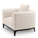 Chalk Boucle Accent Chair Brannan