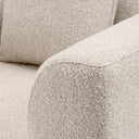 Chalk Boucle Accent Chair Brannan