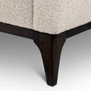 Chalk Boucle Accent Chair Brannan