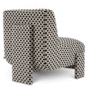 Black Upholstered Accent Chair Rockdale