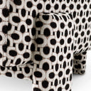 Black Upholstered Accent Chair Rockdale