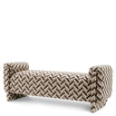 Chevron Brown Bench Del Vale